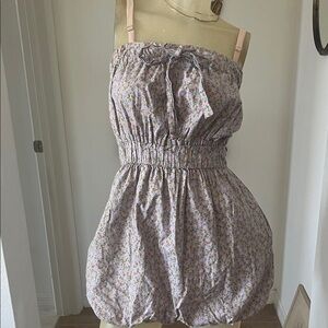 Adorable J. Crew Floral Dress with Bow